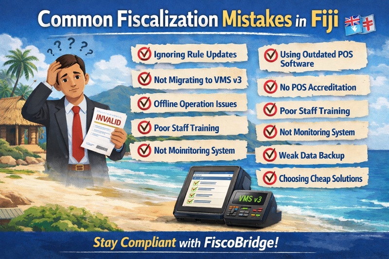 Common Fiscalization Mistakes in Fiji
